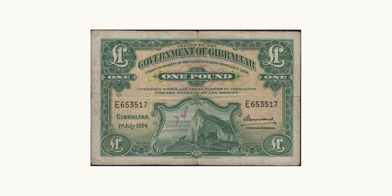1 pounds 1954