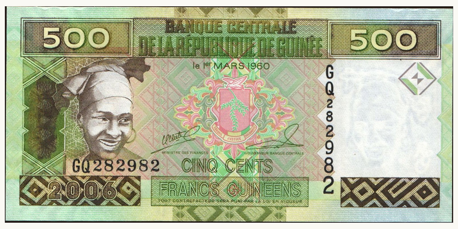 500 franc 2006