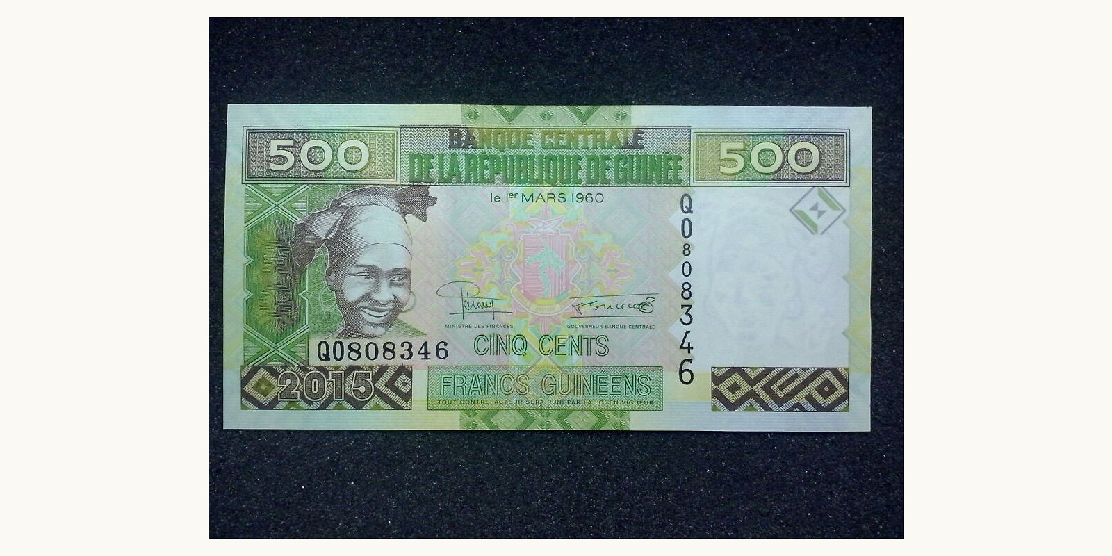 500 franc 2015
