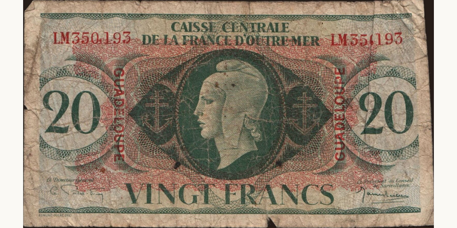 20 francs 1944