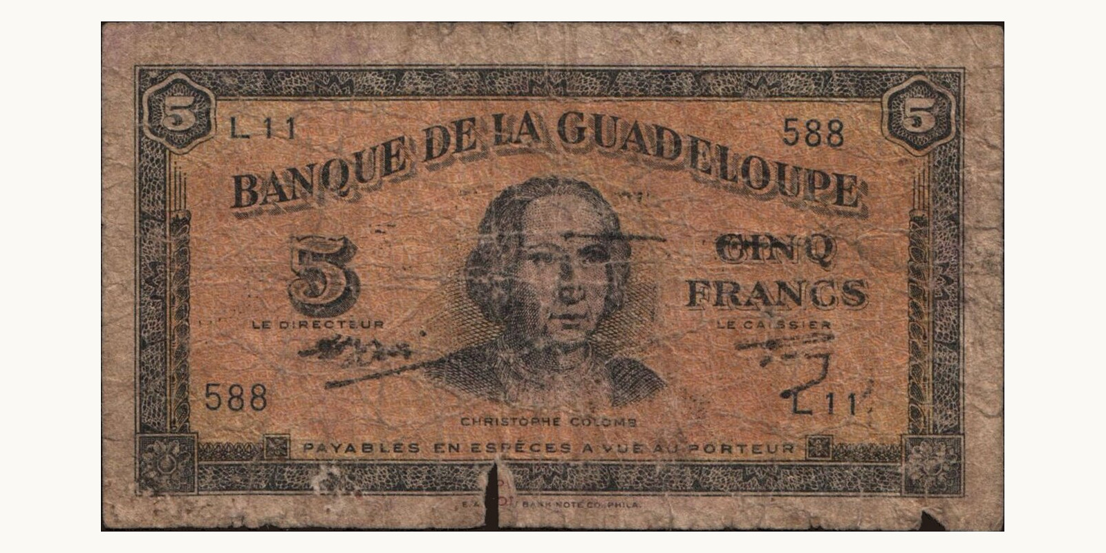 5 francs 1942