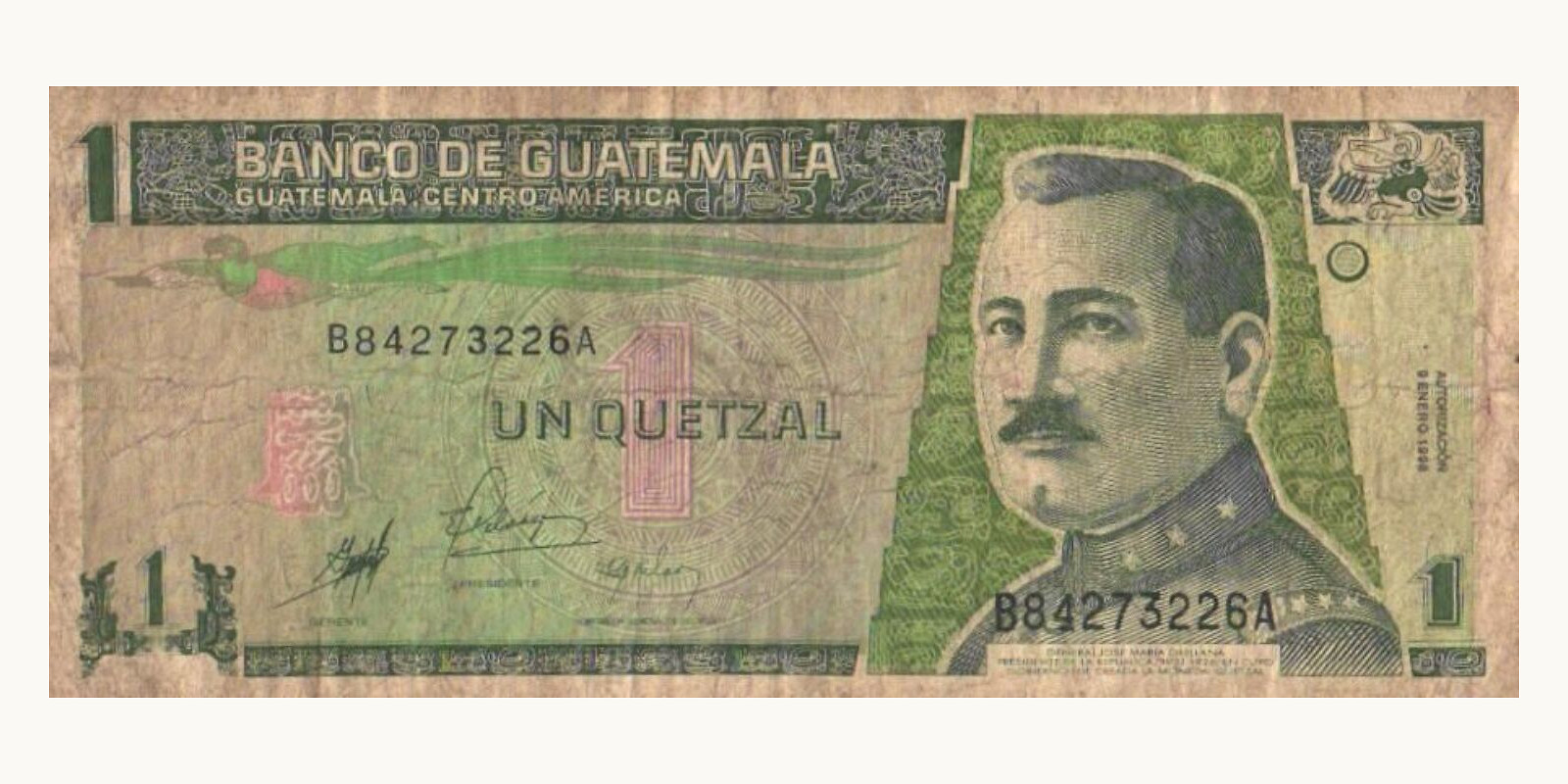 1 quetzal 1998
