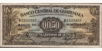 050 quetzales 1946