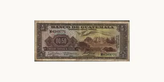 050 quetzales 1960