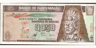 050 quetzales 1998