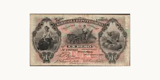 1 pesos 1920