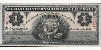 1 pesos 1923