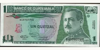 1 quetzales 1991