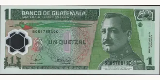 1 quetzales 2008