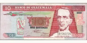 10 quetzales 1994