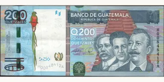 200 quetzales 2009