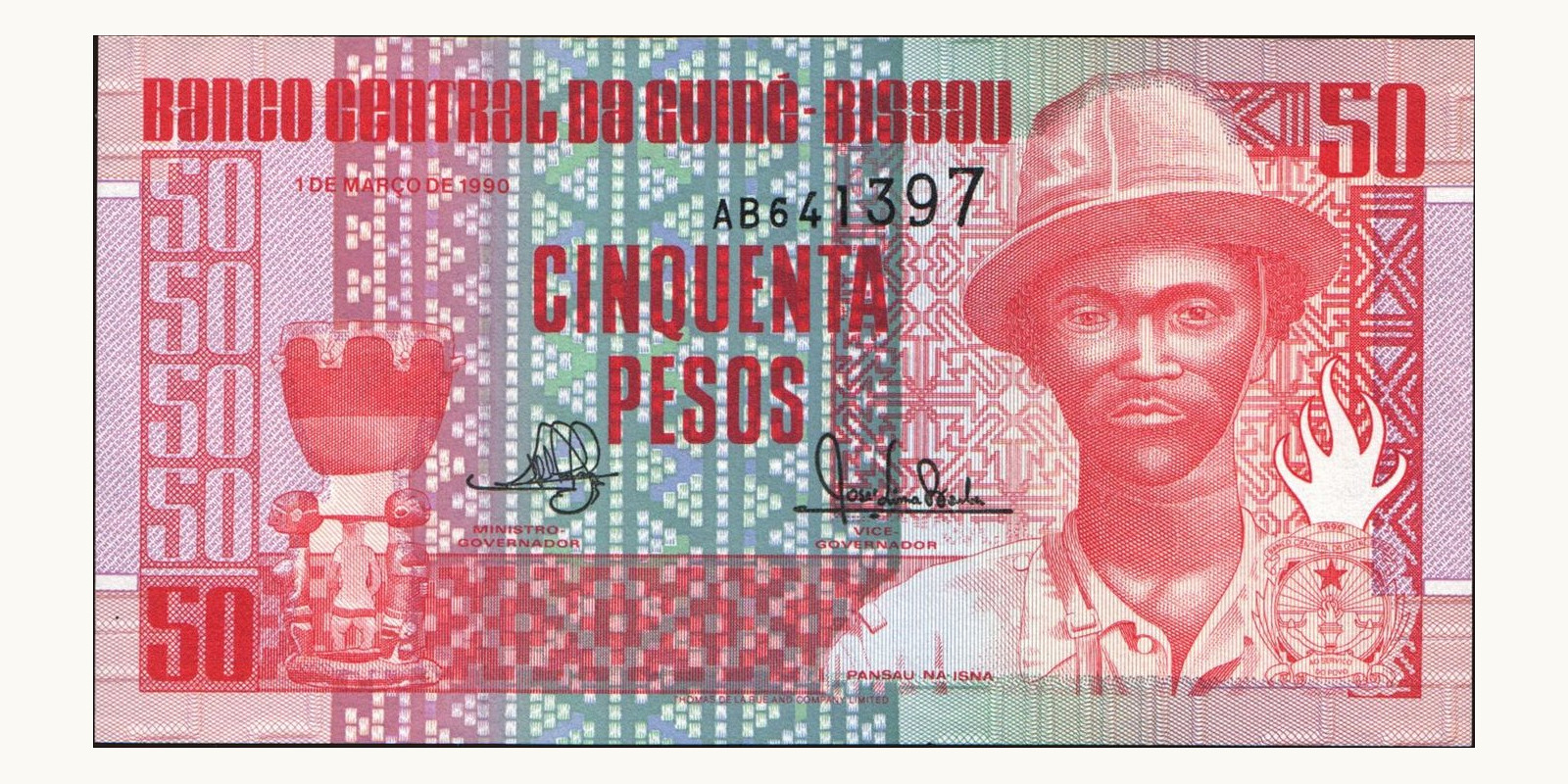 50 pesos 1990