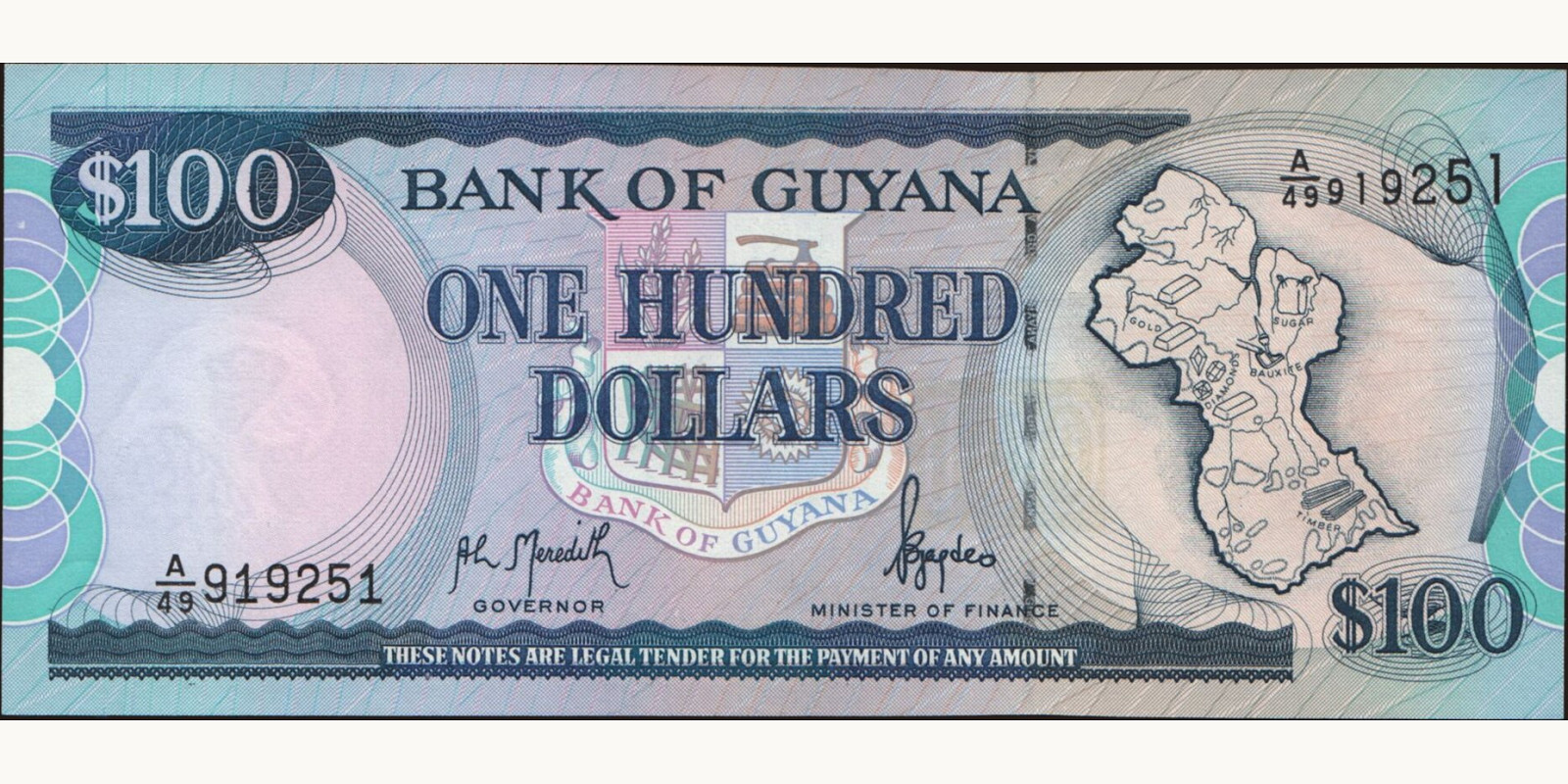 100 dollars 1999