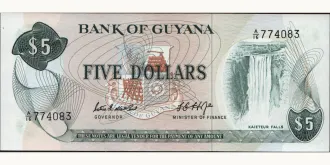 5 dollars 1966