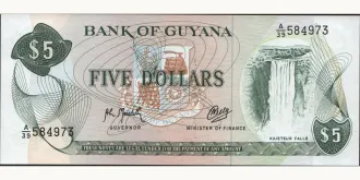 5 dollars 1992