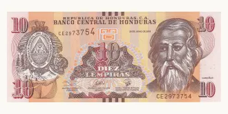 10 lempiras 2019