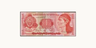 1 lempira 1997