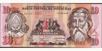 10 lempira 2008