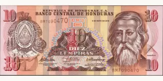 10 lempira 2010