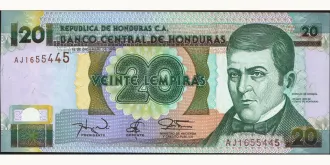 20 lempira 1996