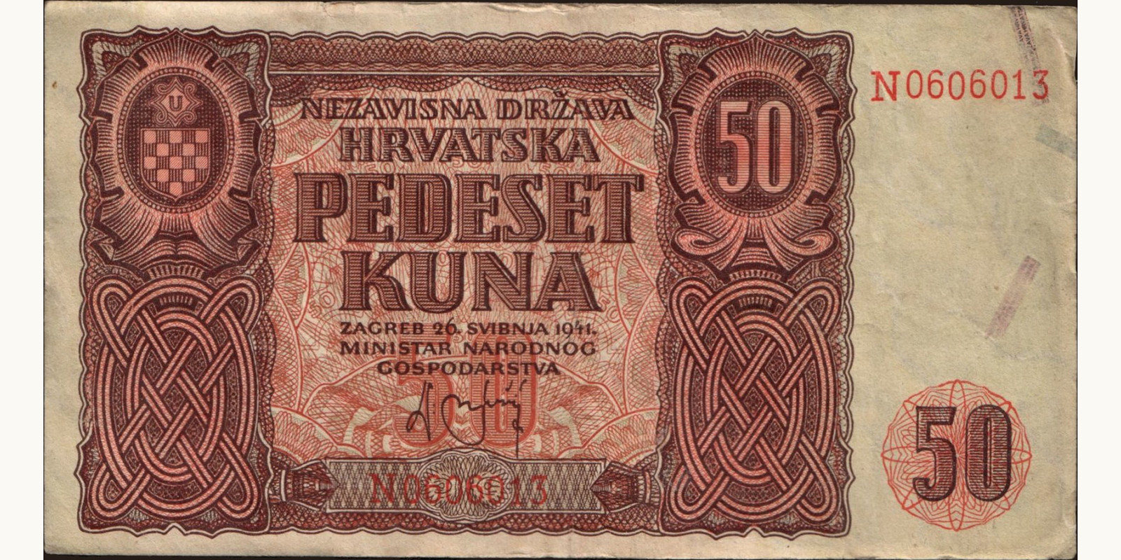 50 kuna 1941