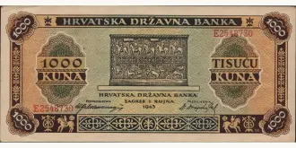 1000 kuna 1943