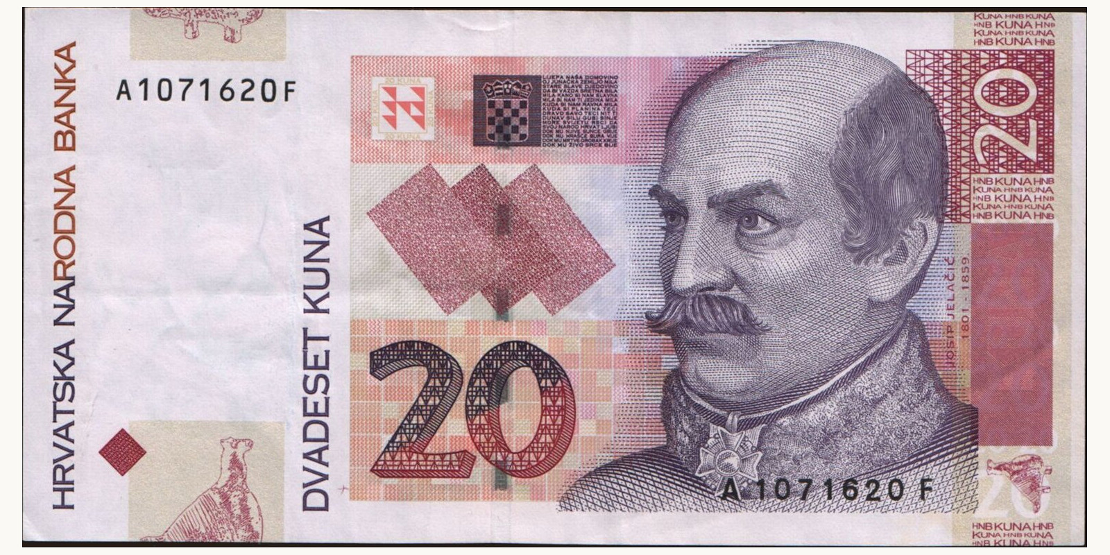 20 kuna 2001