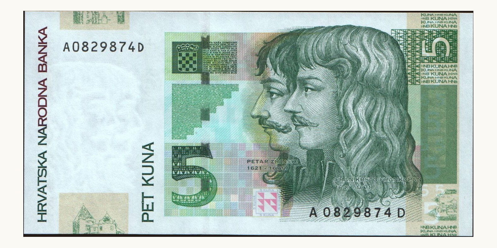 5 kuna 2001