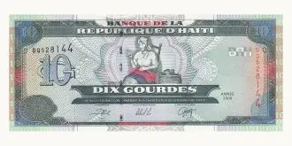 10 gourdes 2000