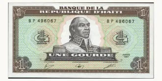 1 gourde 1987