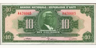 10 gourde 1919
