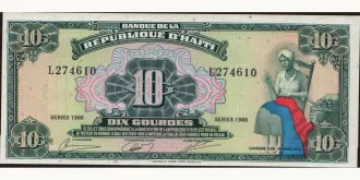 10 gourde 1988