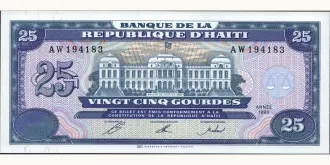 25 gourde 1993