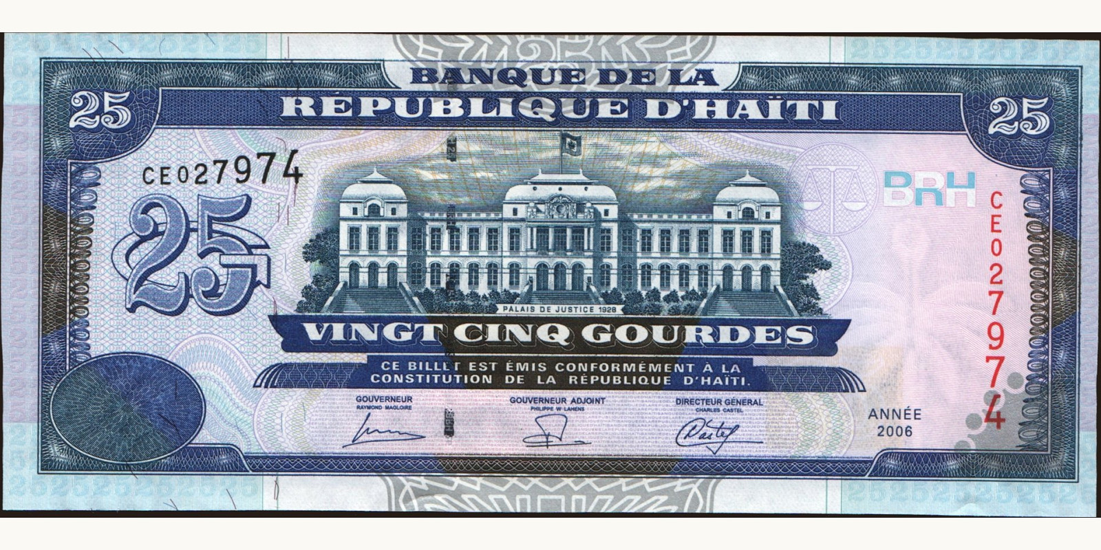 25 gourde 2006