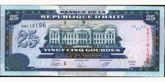 25 gourde 2009