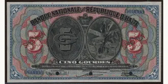 5 gourde 1919