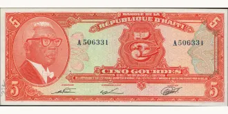 5 gourde 1979