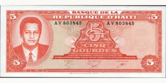5 gourde 1985