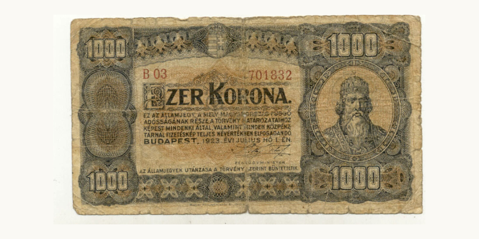1000 kroon 1923