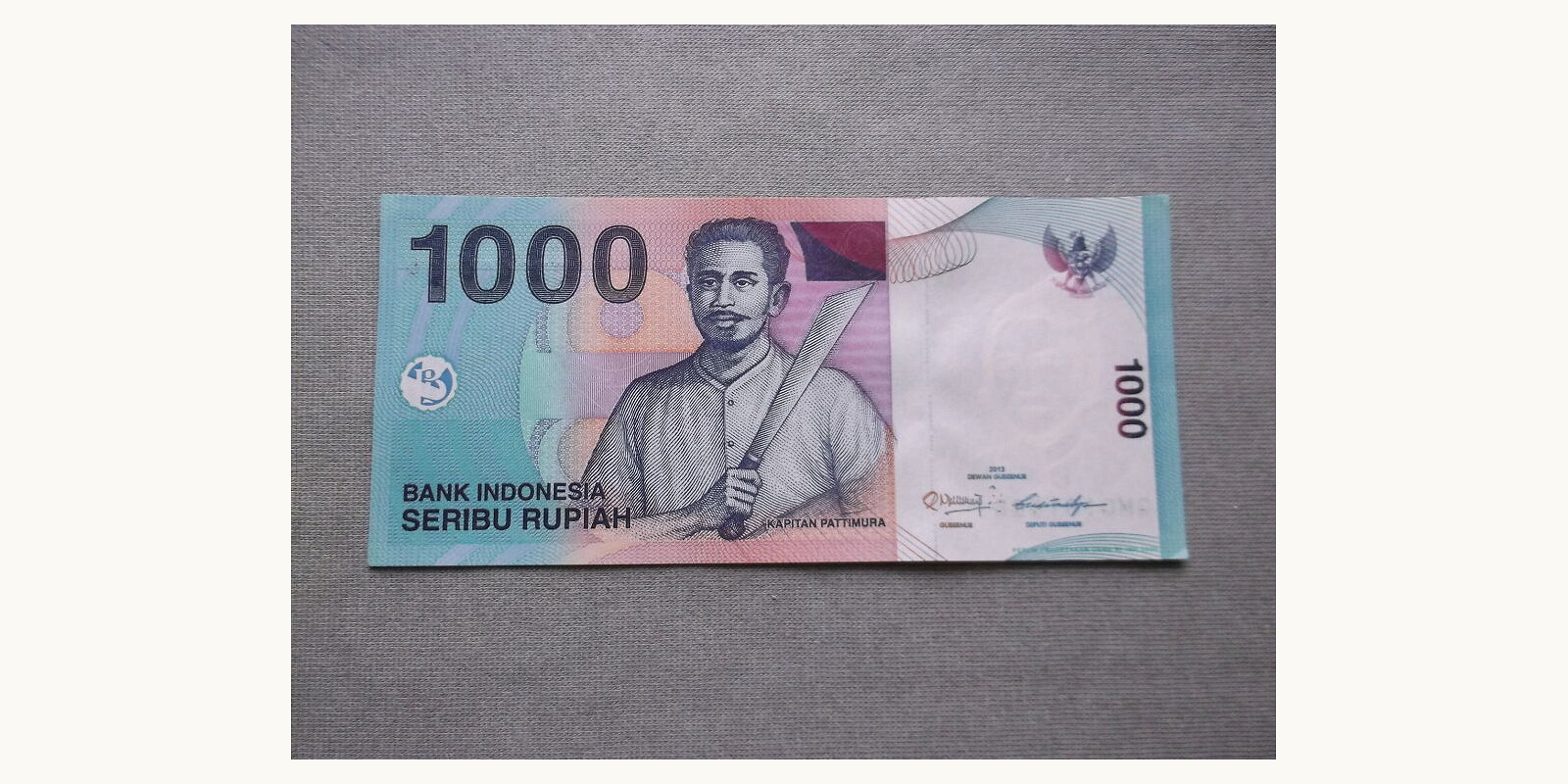 1000 rupiah 2011