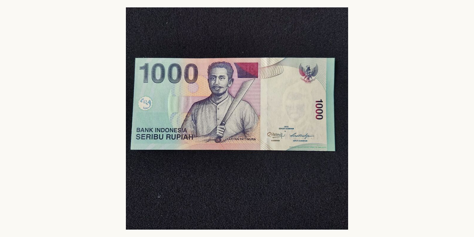 1000 rupiah 2013