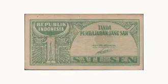 1 sen 1945