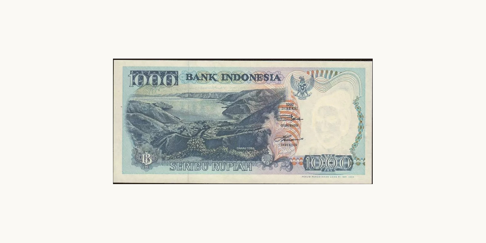 1000 rupiah Indonesia 1994 — Front side