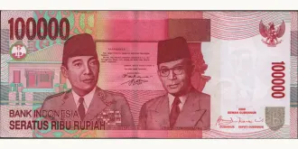 100000 rupiah 2009