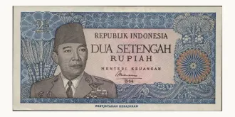 2 1/2 rupiah 1964