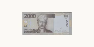2000 rupiah 2009