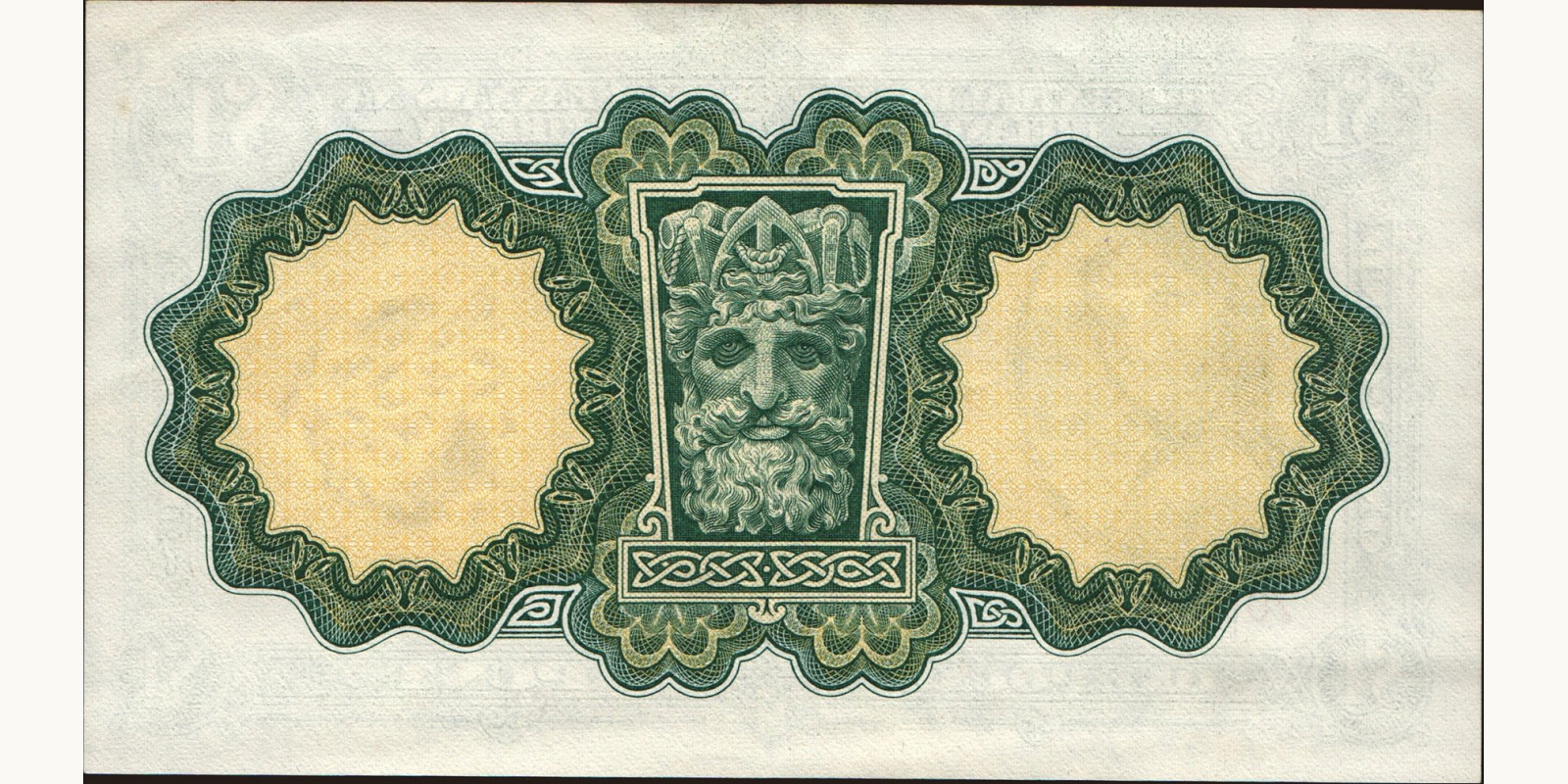 1 pounds Ирландия 1966 — Оборотная сторона