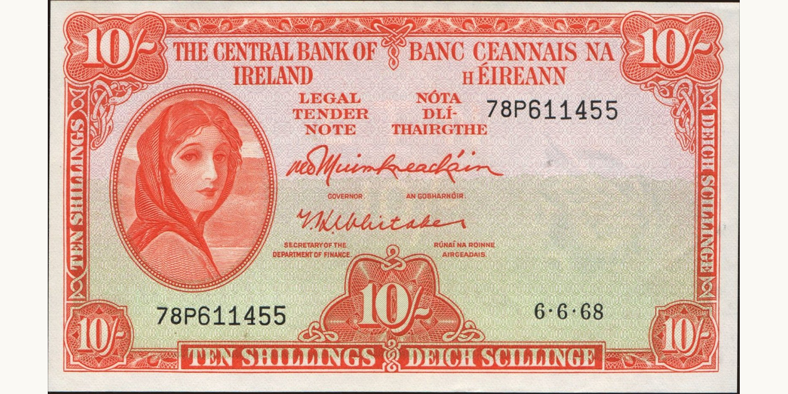 10 shilling 1968