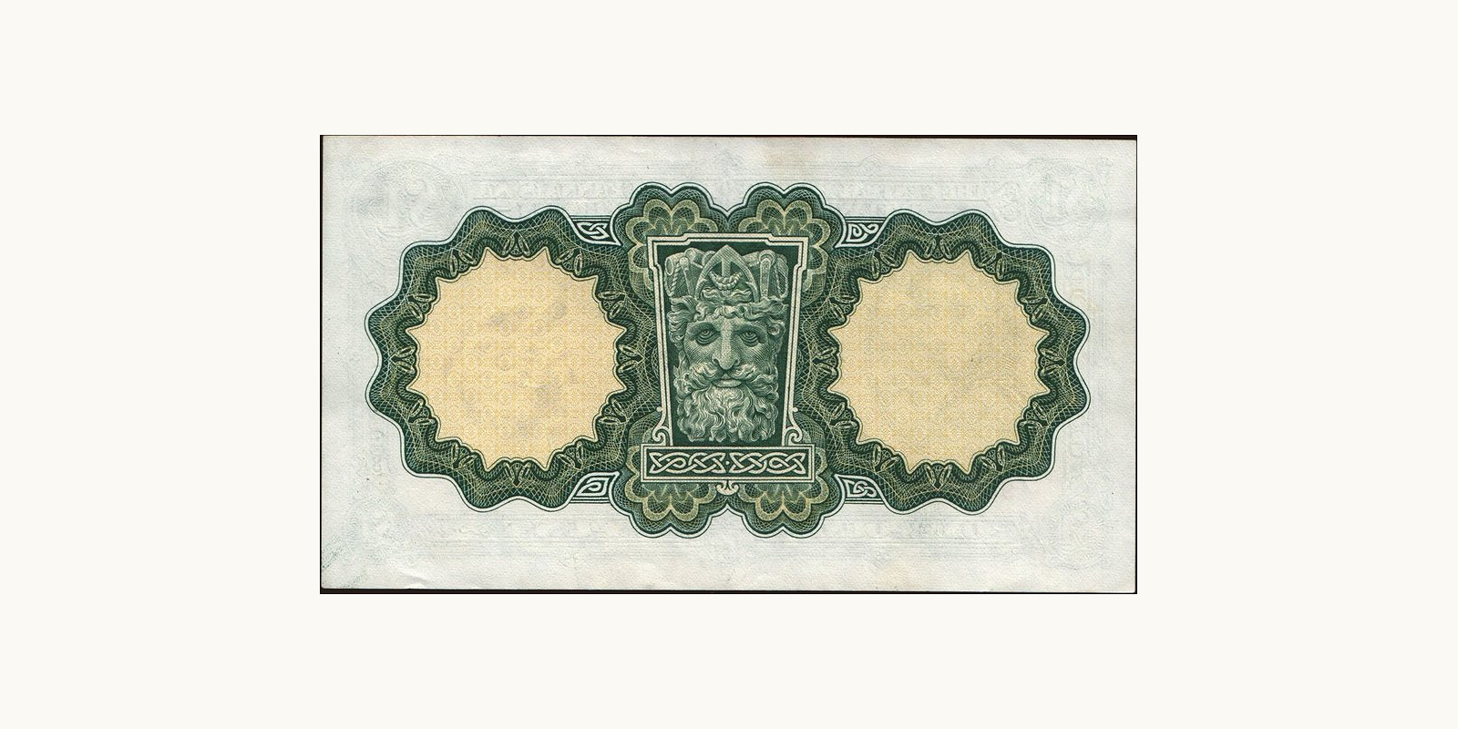 1 pounds Ирландия 1967 — Оборотная сторона