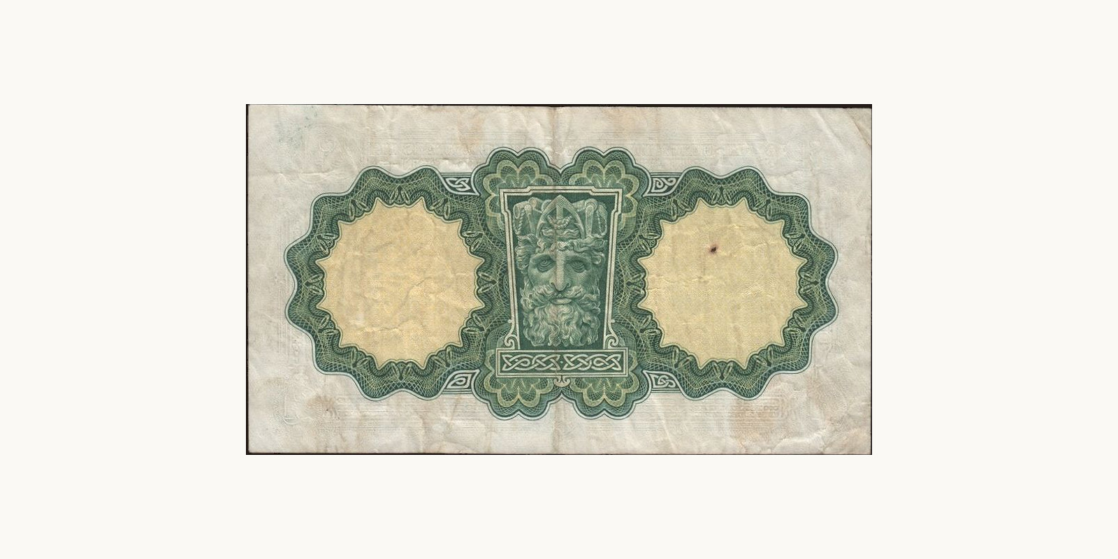 1 pounds Ireland 1960 — Back side